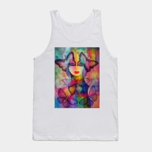 Lady Butterfly Tank Top